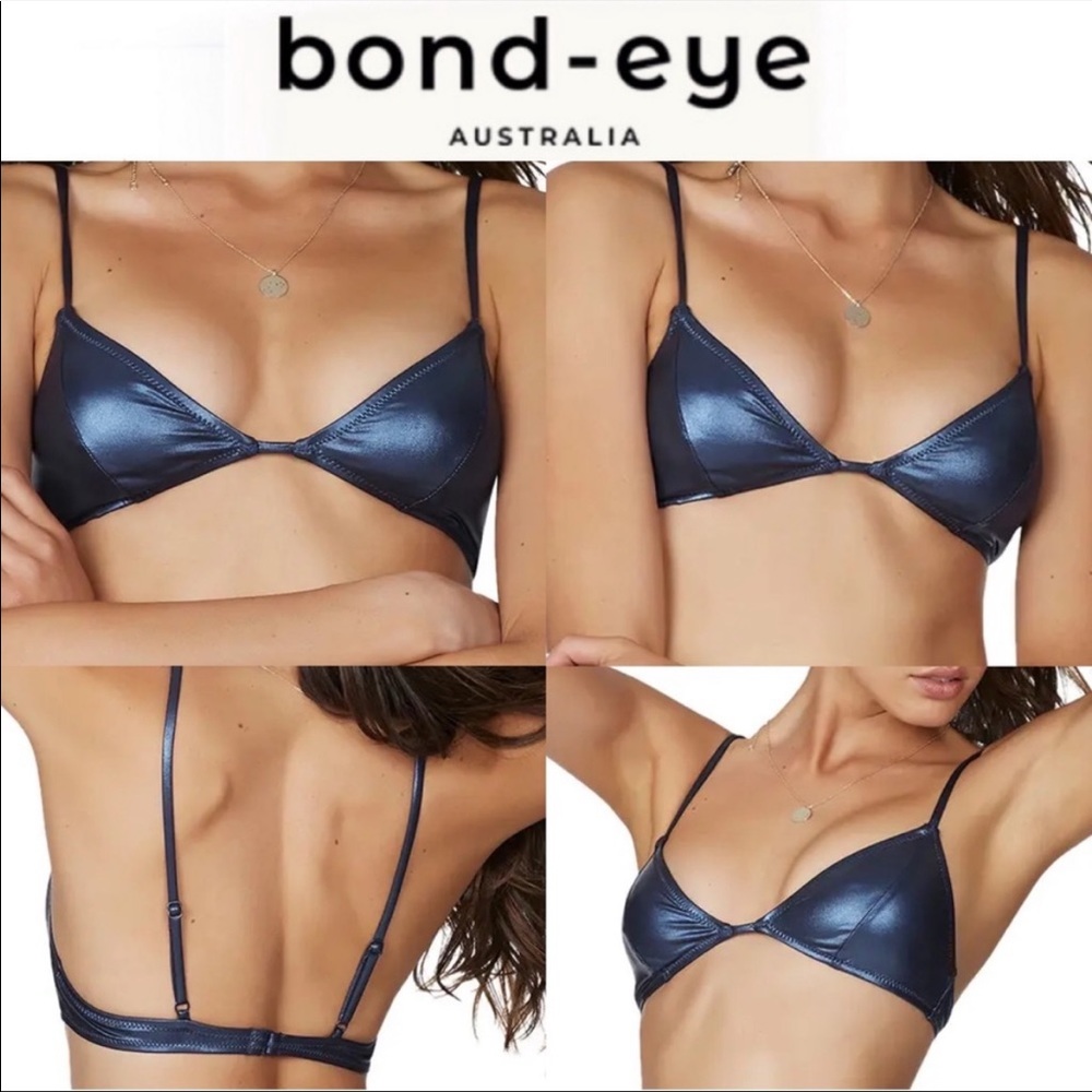 BOUND BY BOND-EYE Paris Triangle Cut Bikini Top XS